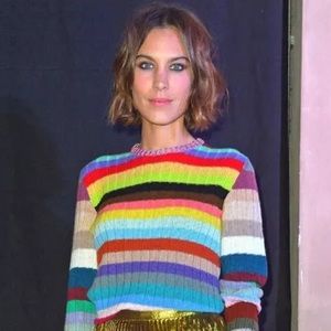 Rainbow Gap Sweater - S